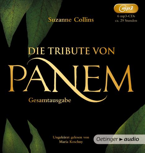 Die Tribute von Panem 1-3 Gesamtausgabe (6 MP3 CDs), 6 CDs