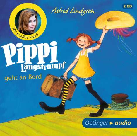 Astrid Lindgren: Pippi Langstrumpf geht an Bord (2 CD). Neuausgabe, 2 CDs