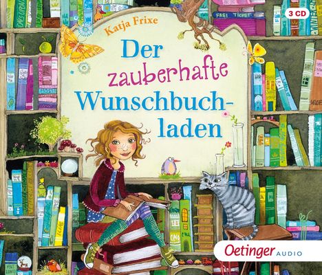 Katja Frixe: Der zauberhafte Wunschbuchladen 01. (3 CD), CD