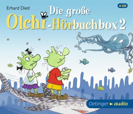 Erhard Dietl: Die große Olchi-Hörbuchbox 2 (4 CD), 4 CDs