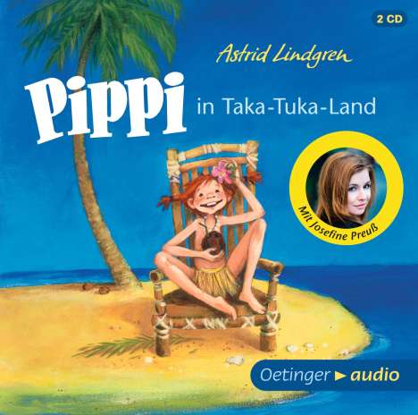Astrid Lindgren: Pippi in Taka-Tuka-Land (2 CD), 2 CDs
