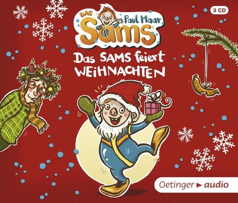 Paul Maar: Das Sams feiert Weihnachten (3 CD), CD