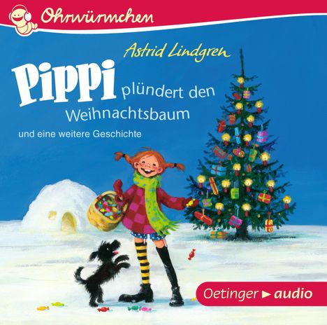 Astrid Lindgren: Pippi plündert den Weihnachtsbaum und eine weitere Geschichte (CD), CD