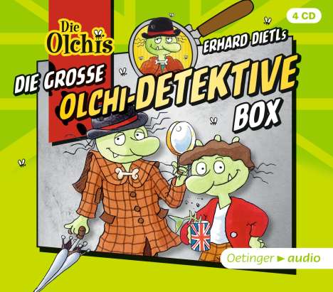 Erhard Dietl: Die große Olchi-Detektive-Box (4CD), 4 CDs