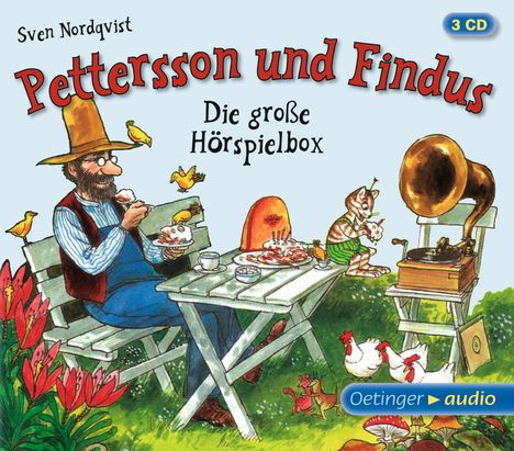 Sven Nordqvist: Pettersson und Findus - Die große Hörspielbox (3 CD), 3 CDs