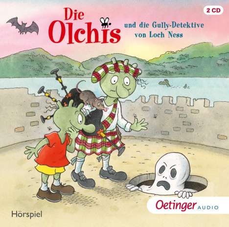 Erhard Dietl: Die Olchis und die Gully-Detektive von Loch Ness, 2 CDs