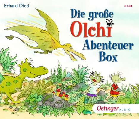 Die große Olchi-Abenteuer-Box, 3 CDs