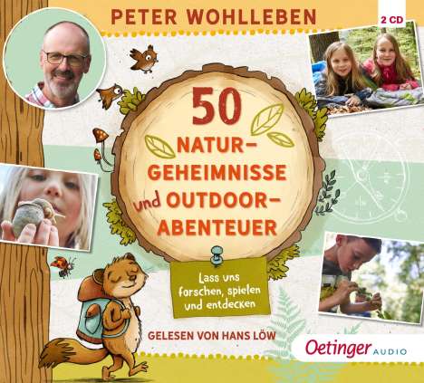 Peter Wohlleben: 50 Naturgeheimnisse und Outdoorabenteuer, 2 CDs