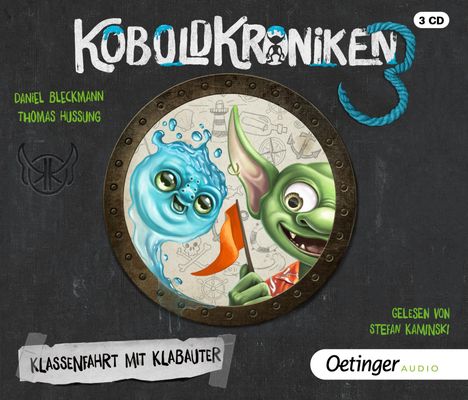 Daniel Bleckmann: KoboldKroniken 3. Klassenfahrt mit Klabauter, 3 CDs