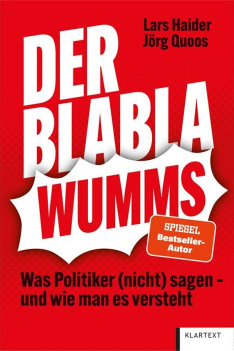 Lars Haider: Der Blabla-Wumms, Buch