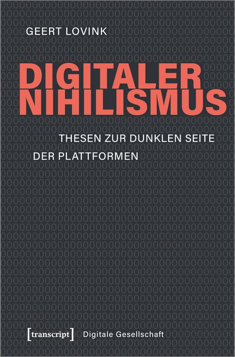 Geert Lovink: Digitaler Nihilismus, Buch