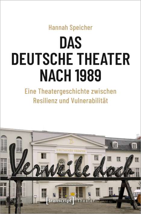 Hannah Speicher: Das Deutsche Theater nach 1989, Buch
