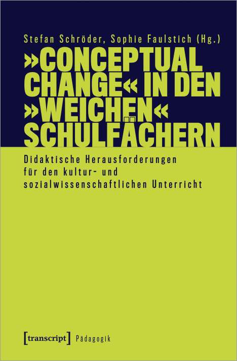'Conceptual Change' in den 'weichen' Schulfächern, Buch