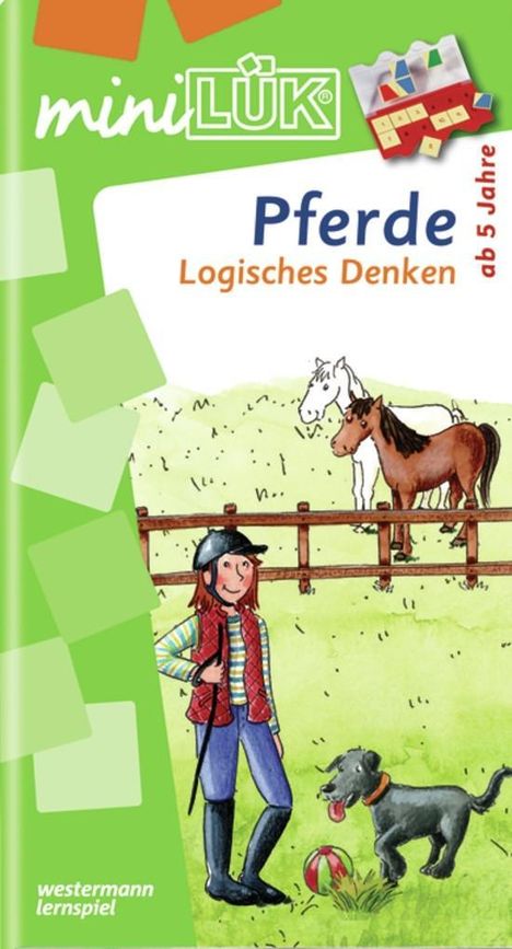 LÜK mini Pferde Logisches Denken, Buch