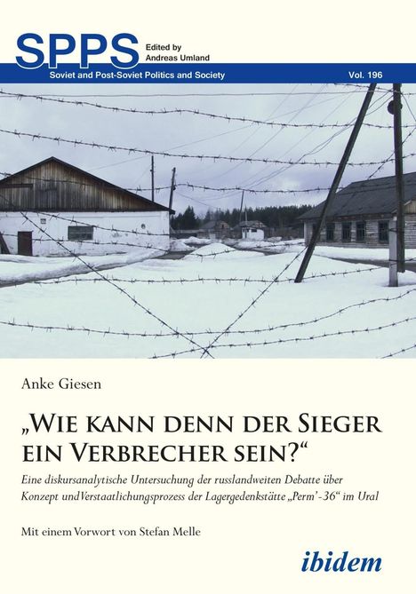 Anke Giesen: "Wie kann denn der Sieger ein Verbrecher sein?", Buch
