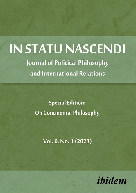 Evangelos Pietrzak Koumparoudis: In Statu Nascendi, Buch