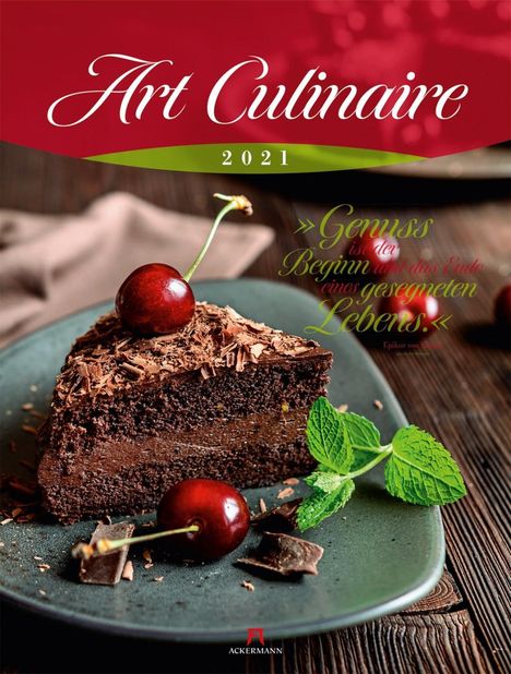 Art Culinaire 2021, Kalender