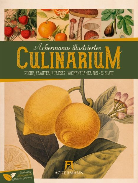 Culinarium 2021 - Wochenplaner, Kalender