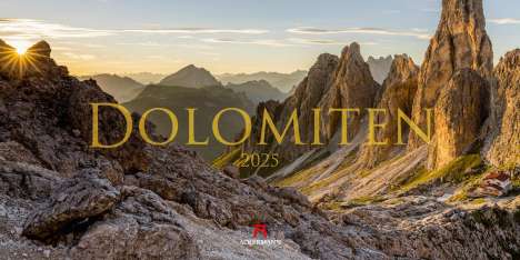 Ackermann Kunstverlag: Dolomiten Kalender 2025, Kalender