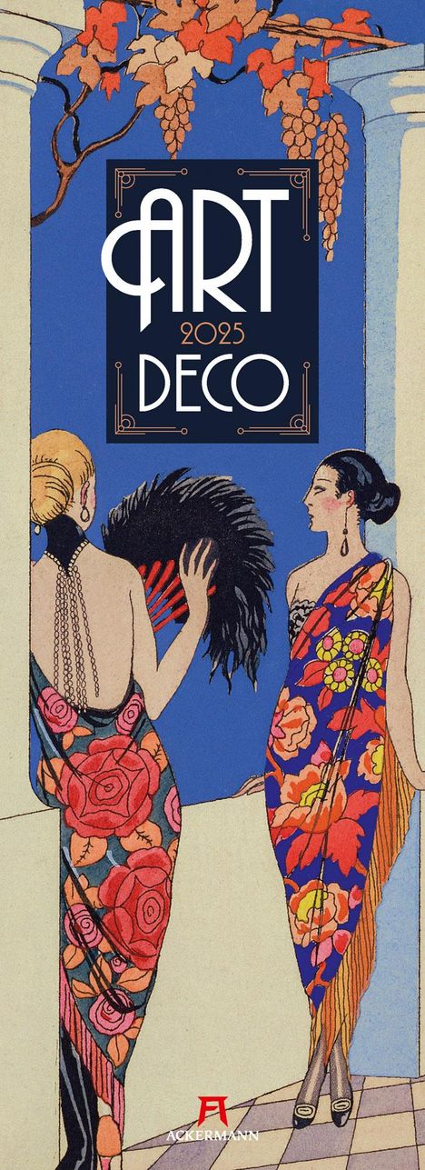 Ackermann Kunstverlag: Art Deco - Illustrationen Kalender 2025, Kalender