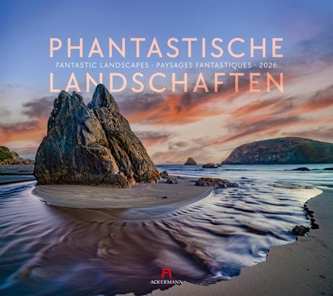 Ackermann Kunstverlag GmbH: Phantastische Landschaften Kalender 2026, Kalender