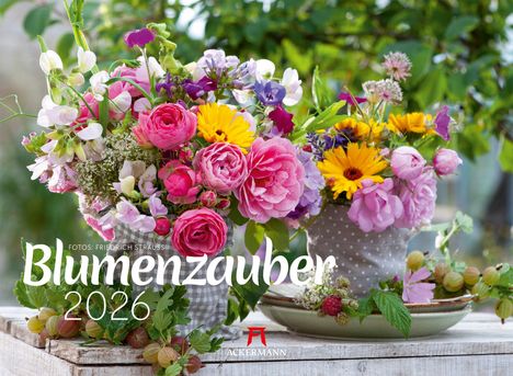 Friedrich Strauß: Blumenzauber Kalender 2026, Kalender