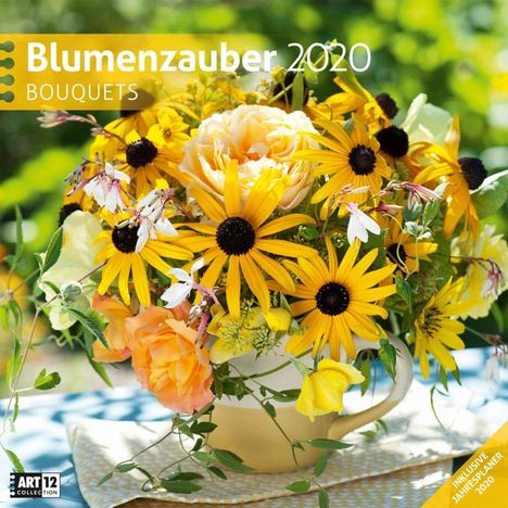 Blumensträuße 2020 Broschürenkalender, Diverse