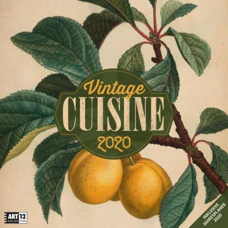 Vintage Cuisine 2020 Broschürenkalender, Diverse
