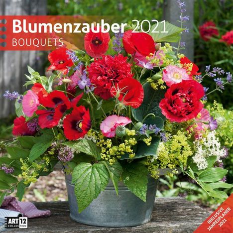 Blumensträuße 2021 Broschürenkalender, Kalender