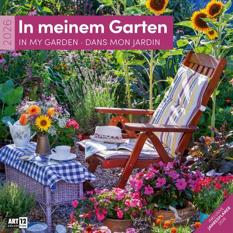 Ackermann Kunstverlag GmbH: In meinem Garten Kalender 2026 - 30x30, Kalender