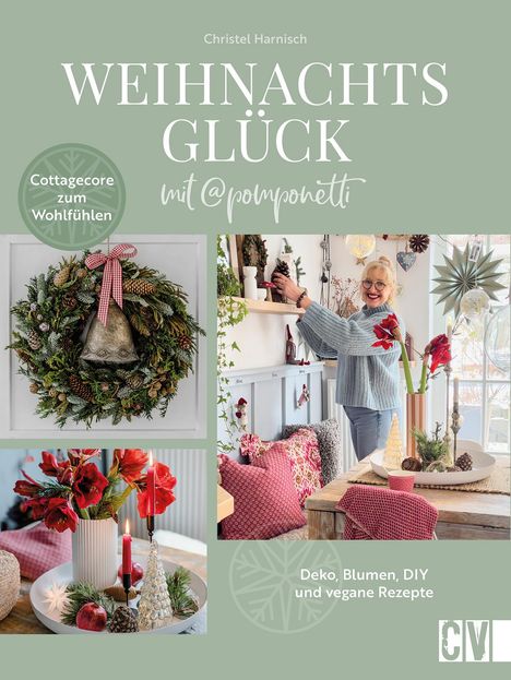 Christel Harnisch: Weihnachtsglück mit @pomponetti, Buch