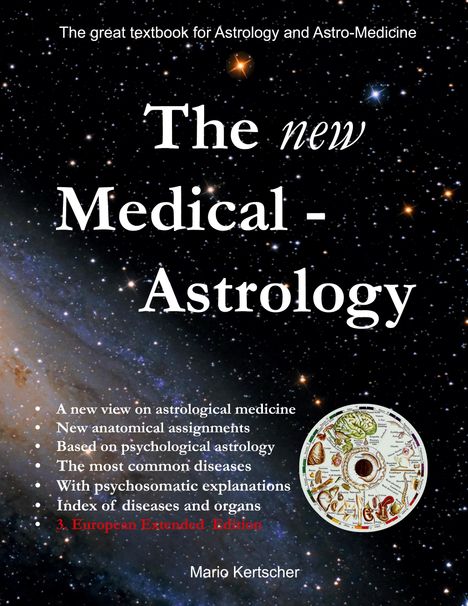Mario Kertscher: The New Medical Astrology, Buch