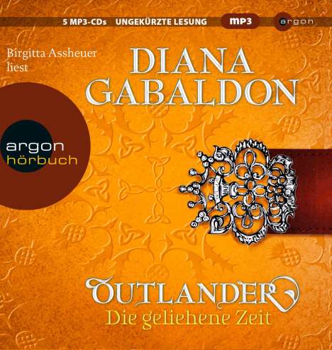 Diana Gabaldon: Outlander - Die geliehene Zeit, 5 CDs