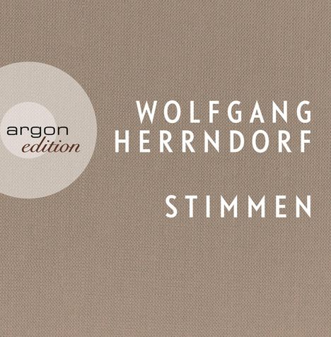 Wolfgang Herrndorf: Stimmen, 2 CDs