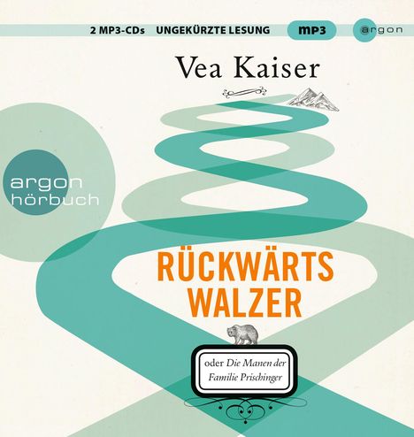 Vea Kaiser: Rückwärtswalzer oder Die Manen der Familie Prischinger, 2 MP3-CDs