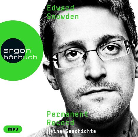 Edward Snowden: Permanent Record, 2 MP3-CDs