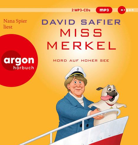 David Safier: Miss Merkel: Mord auf hoher See, 2 MP3-CDs