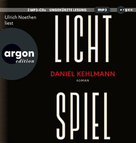 Daniel Kehlmann: Lichtspiel, 2 MP3-CDs