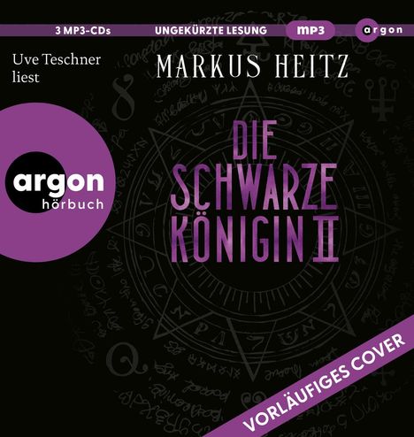 Markus Heitz: Die Schwarze Königin II, 3 MP3-CDs