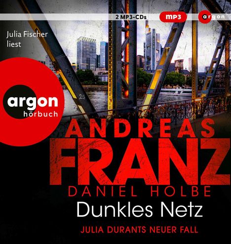 Andreas Franz: Dunkles Netz, 2 MP3-CDs