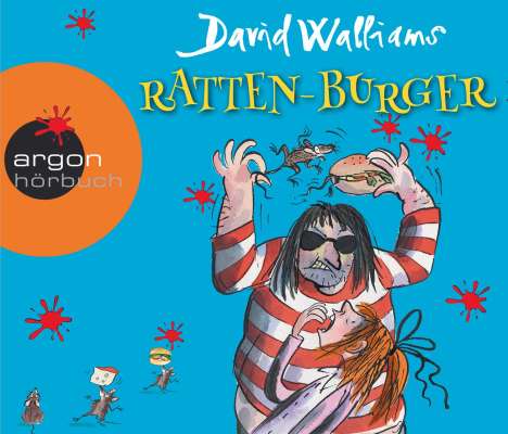 David Walliams: Ratten-Burger, 3 CDs
