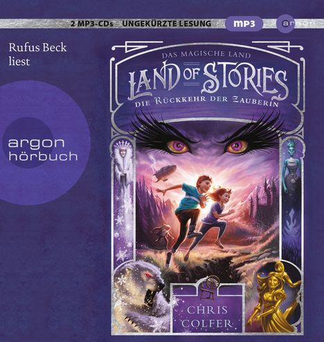 Chris Colfer: Land of Stories: Das magische Land 2 - Die Rückkehr der Zauberin, MP3-CD