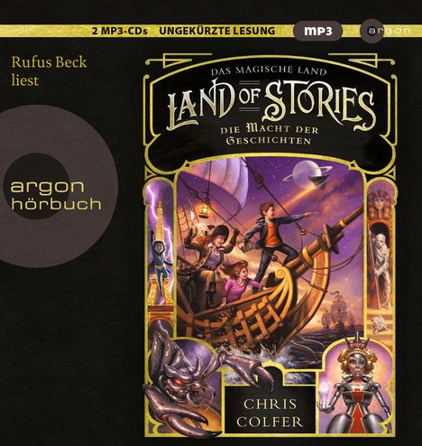 Chris Colfer: Land of Stories: Das magische Land 5 - Die Macht der Geschichten, 2 MP3-CDs