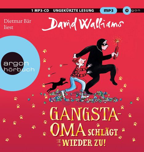 David Walliams: Gangsta-Oma schlägt wieder zu!, MP3-CD