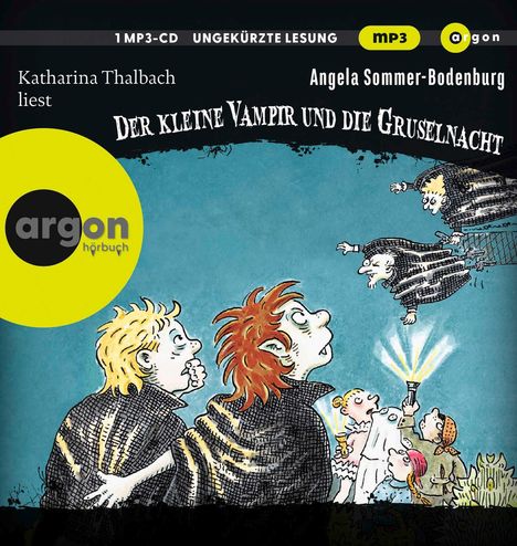 Angela Sommer-Bodenburg: Der kleine Vampir und die Gruselnacht, LP