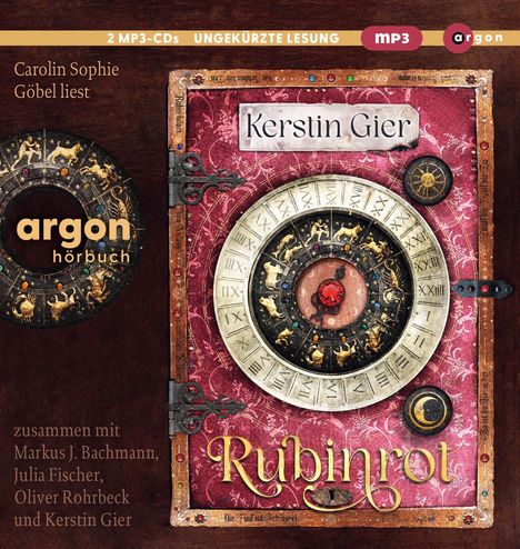 Kerstin Gier: Rubinrot - Liebe geht durch alle Zeiten 1, MP3-CD