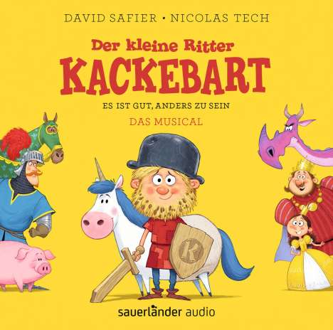 David Safier: Der kleine Ritter Kackebart, CD