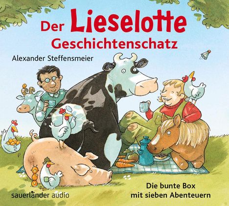 Alexander Steffensmeier: Der Lieselotte Geschichtenschatz, 2 CDs