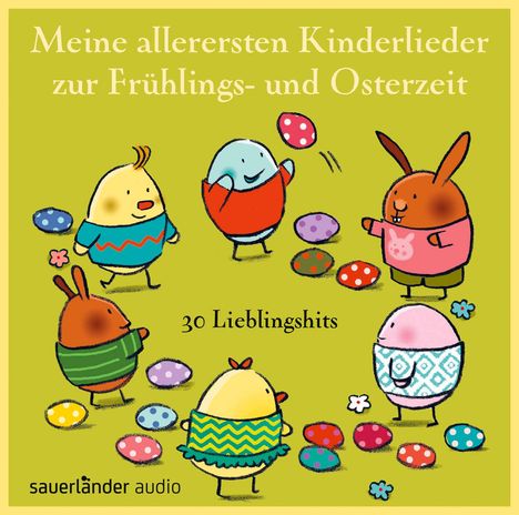 Meine allerersten Kinderlieder zur Frühlings- und Osterzeit, CD