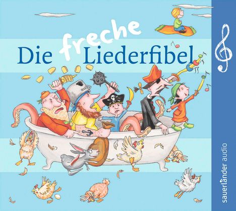 Die freche Liederfibel, CD